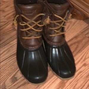 Kids sperry boot